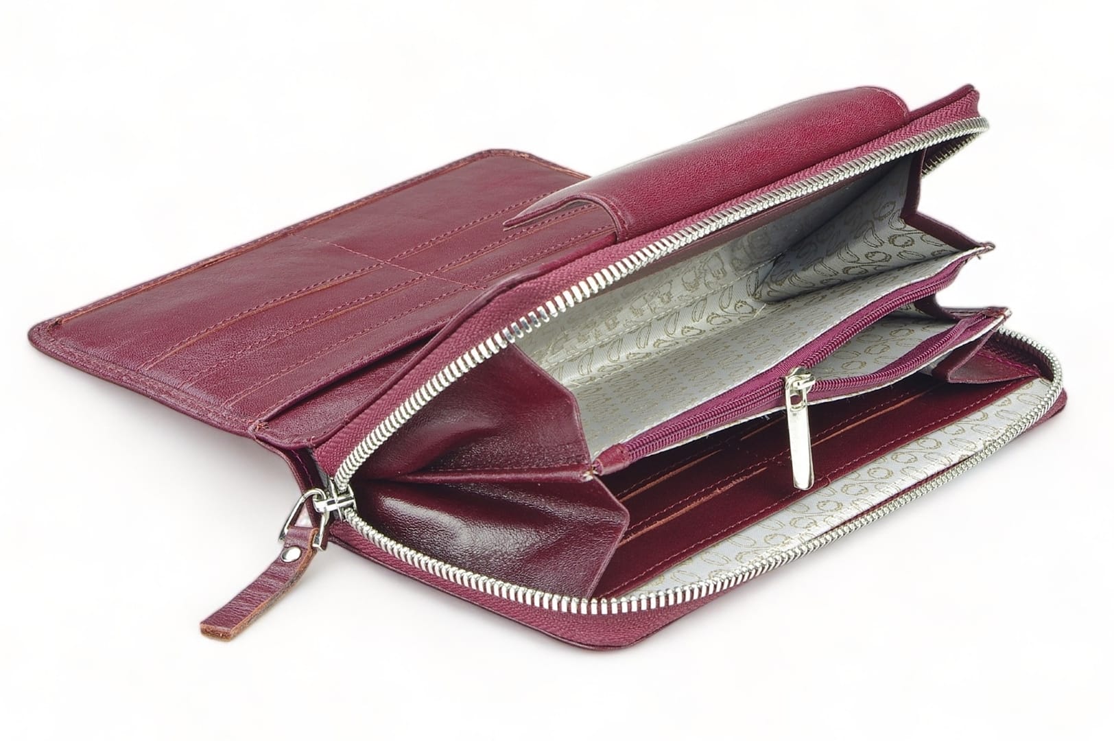 Leather wallet Model 305 BL-0-6_NIC