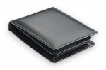 LEATHER WALLET Model  5 BL-0-1