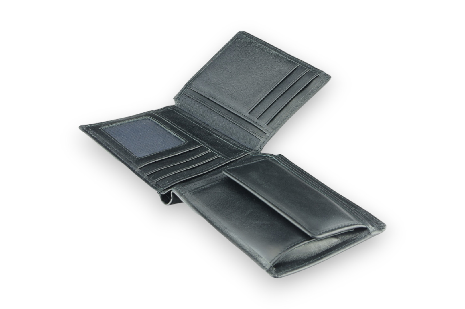 LEATHER WALLET Model  5 BL-0-1