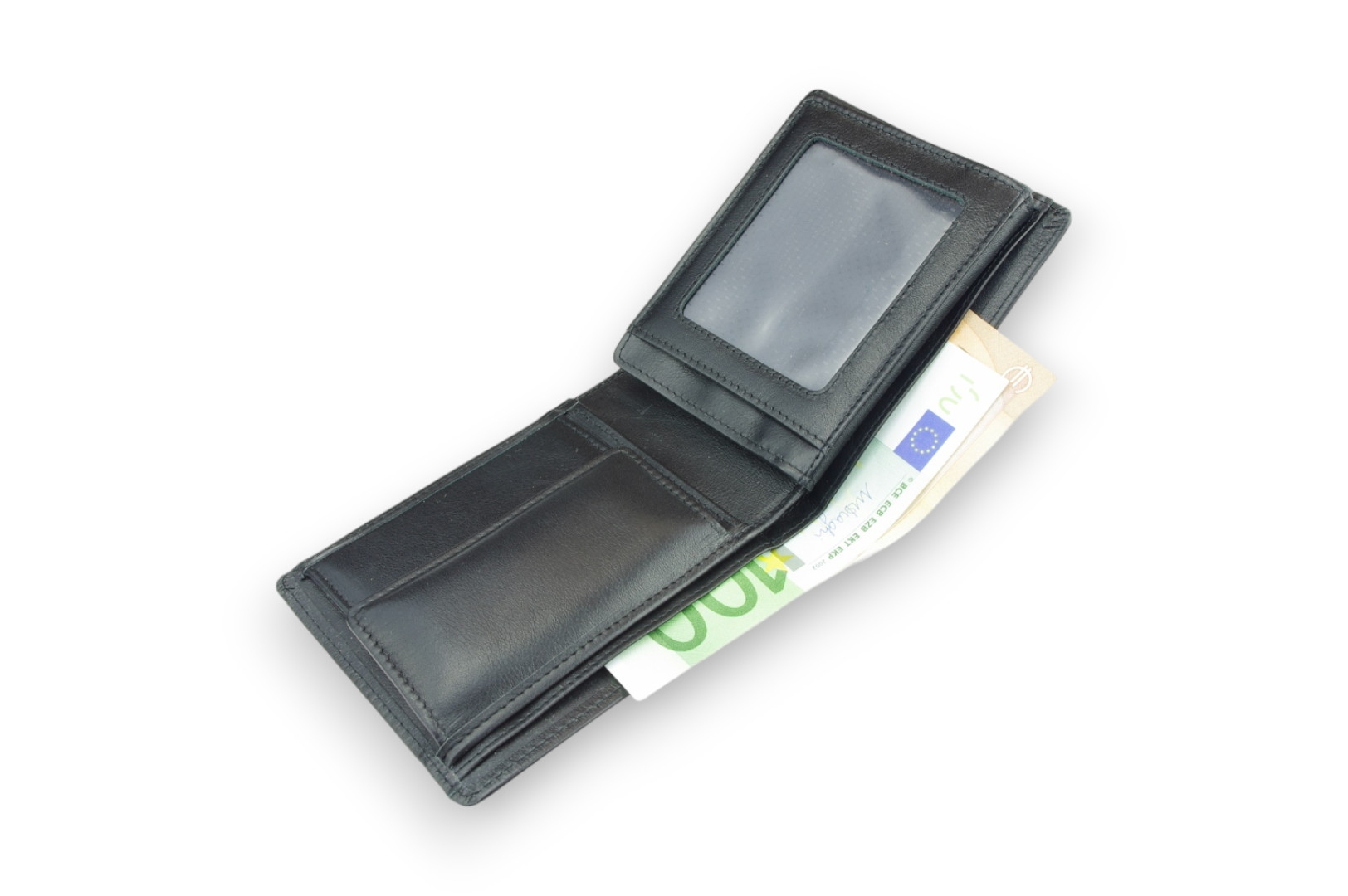 LEATHER WALLET Model  5 BL-0-1