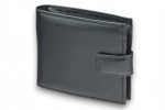 a LEATHER WALLET Model  51R BL-0-1