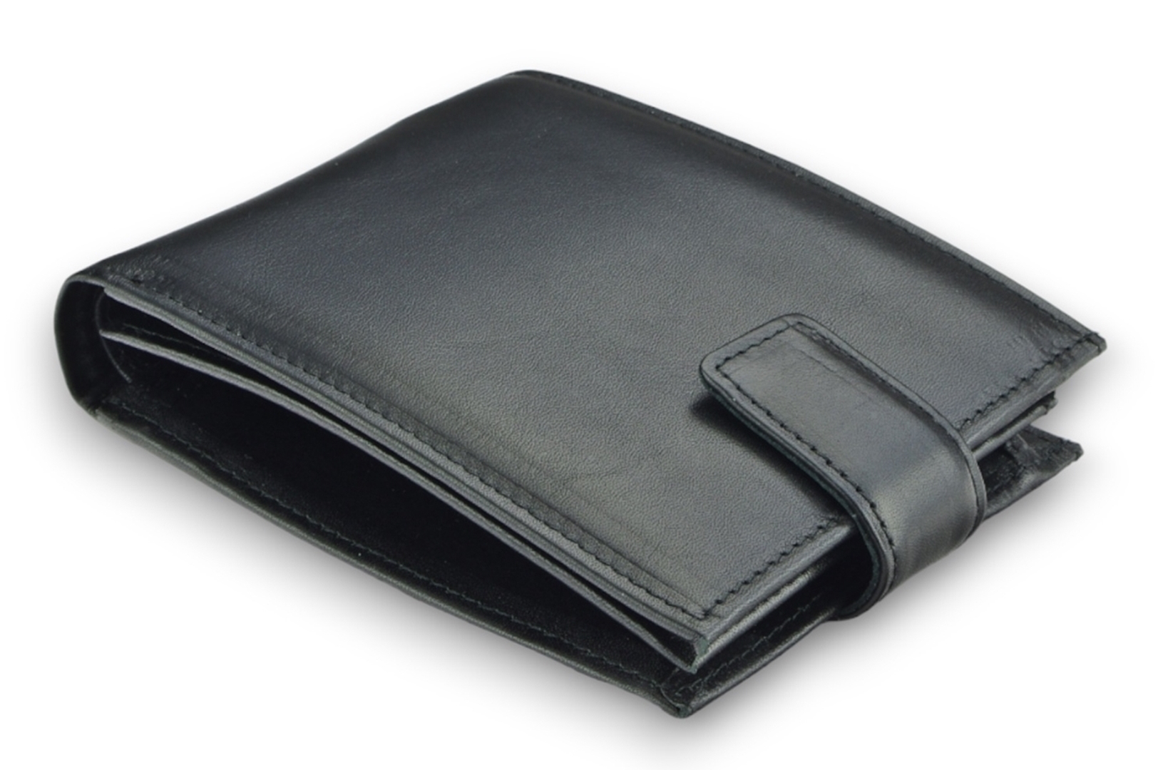 a LEATHER WALLET Model  51R BL-0-1