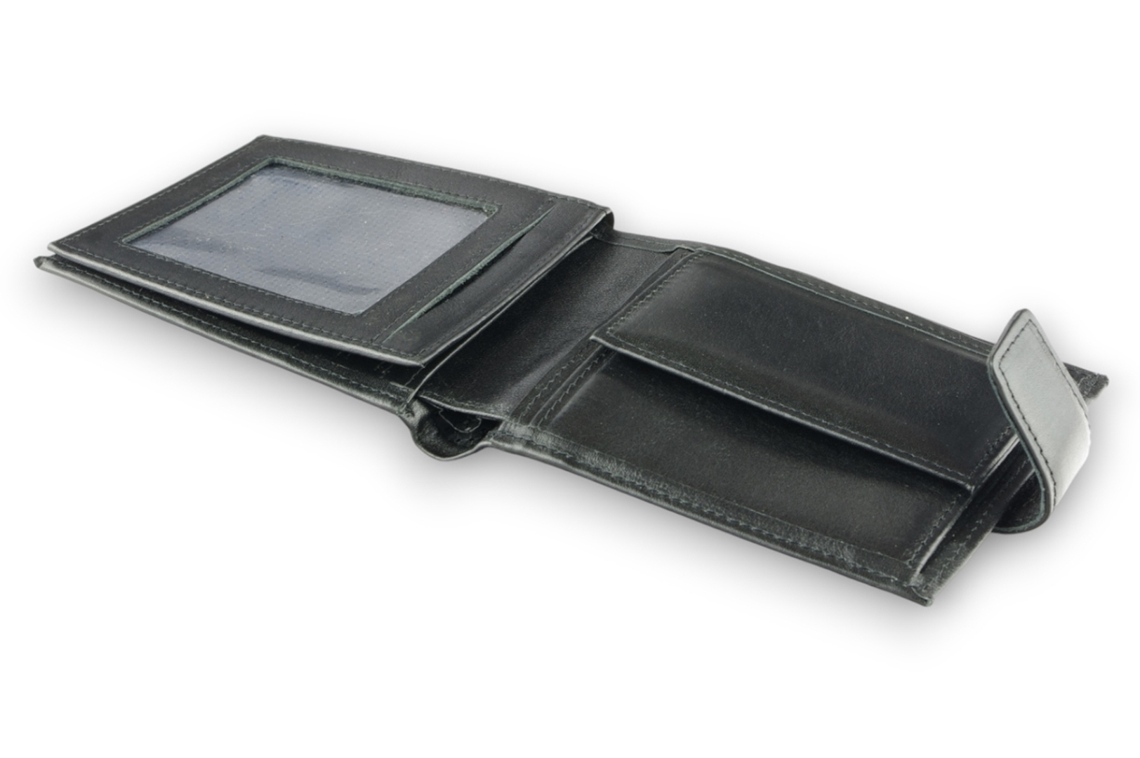 a LEATHER WALLET Model  51R BL-0-1