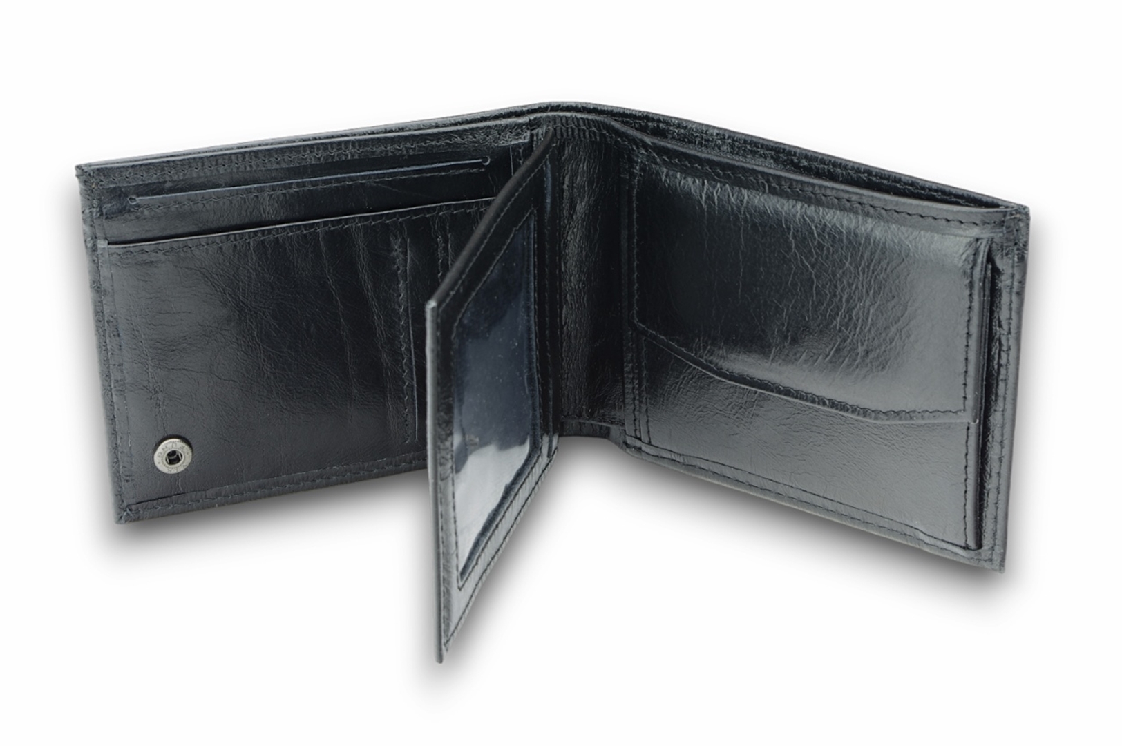 LEATHER WALLET Model  52 BL-0-1