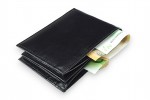 LEATHER WALLET Model  52 BL-0-1