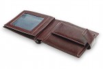 LEATHER WALLET Model  52R BL-0-2