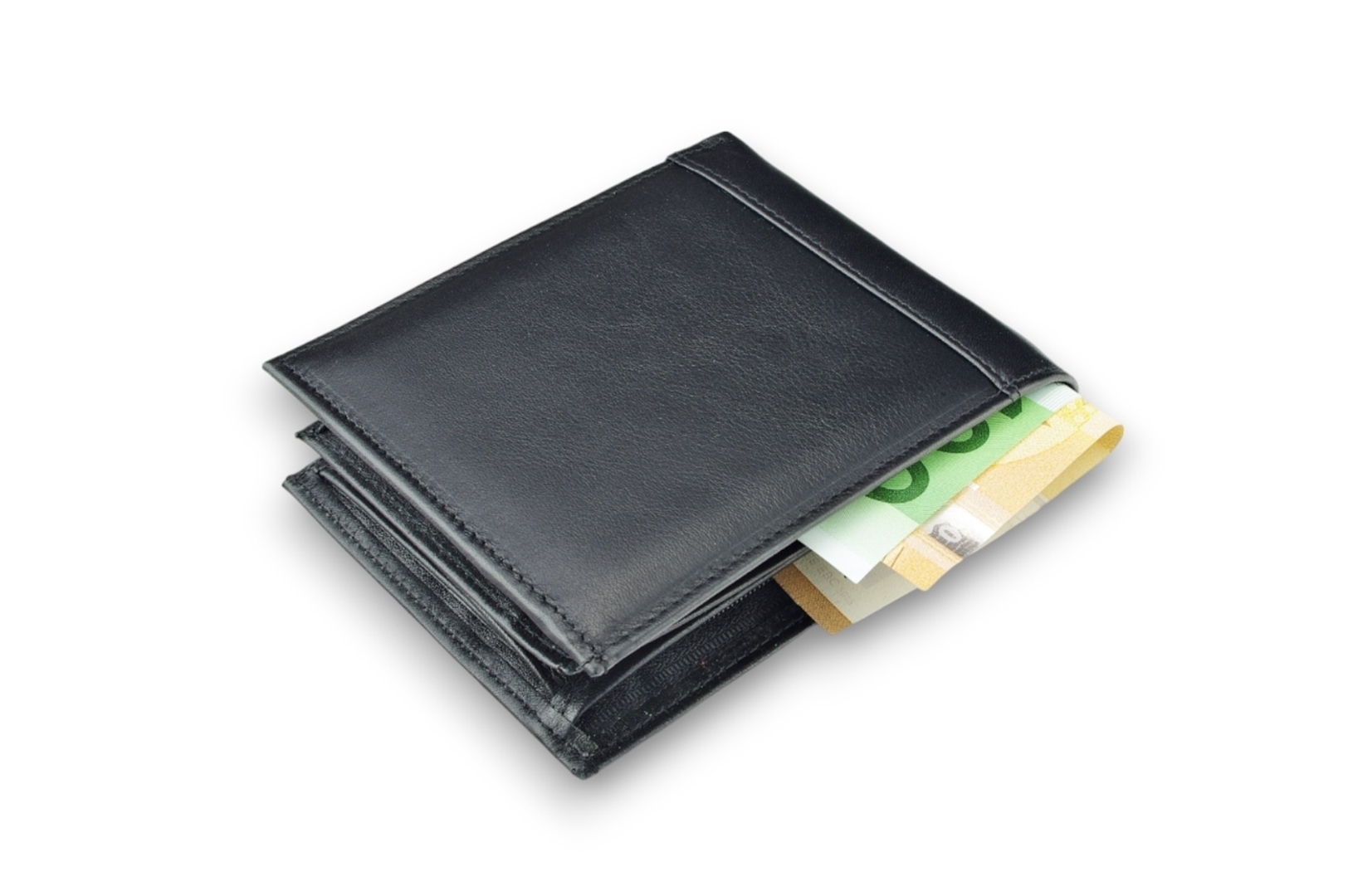 LEATHER WALLET Model  53 BL-0-1