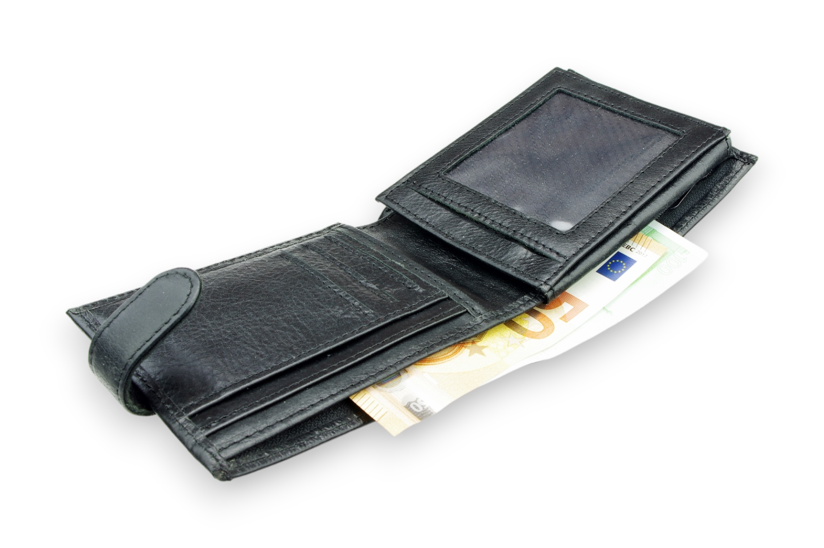 LEATHER WALLET Model  55R BL-0-1