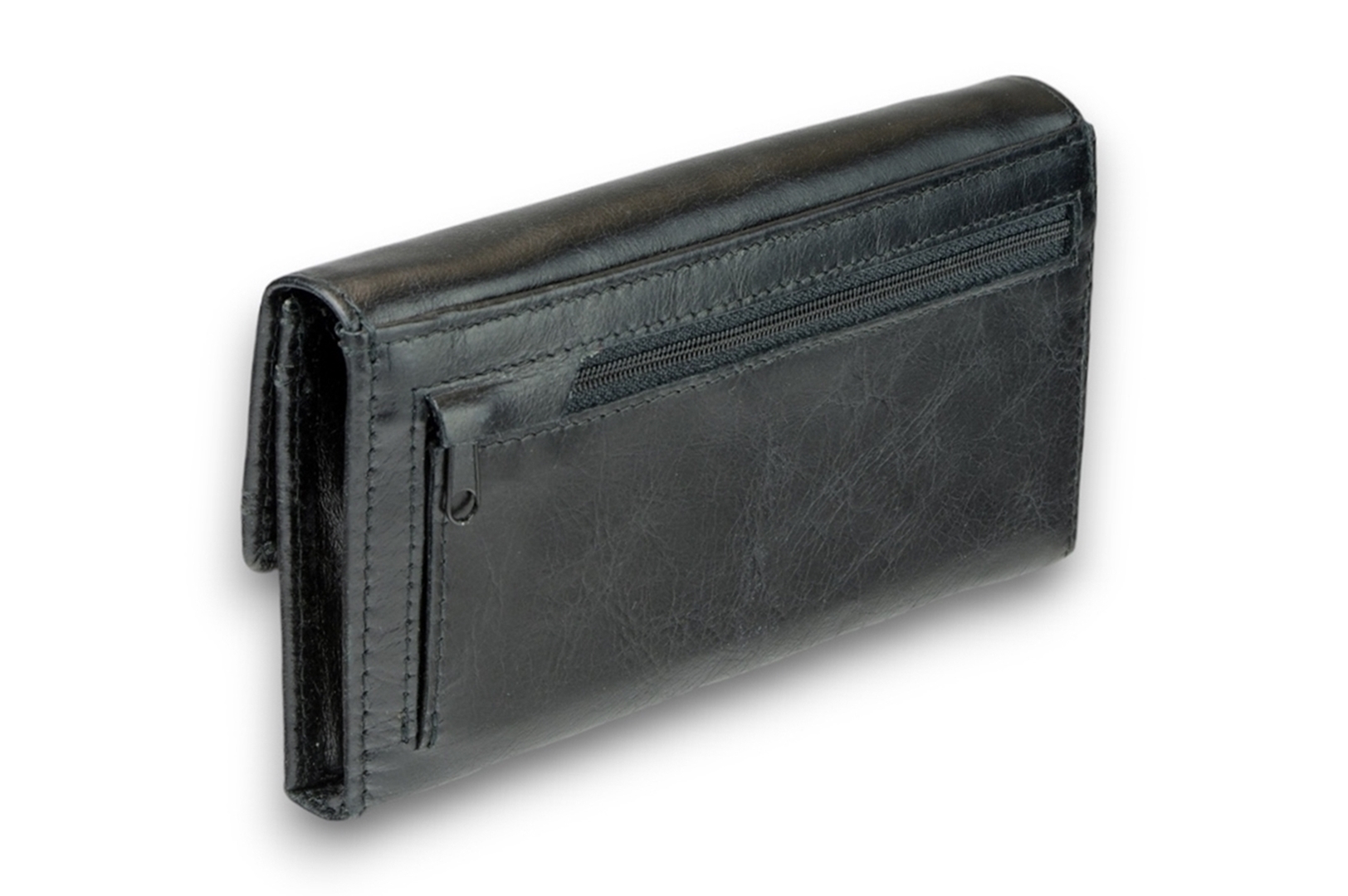 a LEATHER WALLET Model 91 BL-0-1