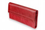 a LEATHER WALLET Model 91 BL-0-5