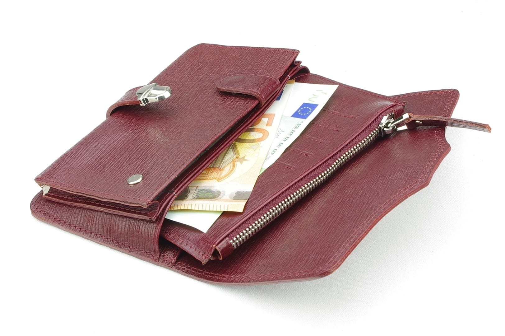 Leather wallet Model 223 EL-3-6_NIC