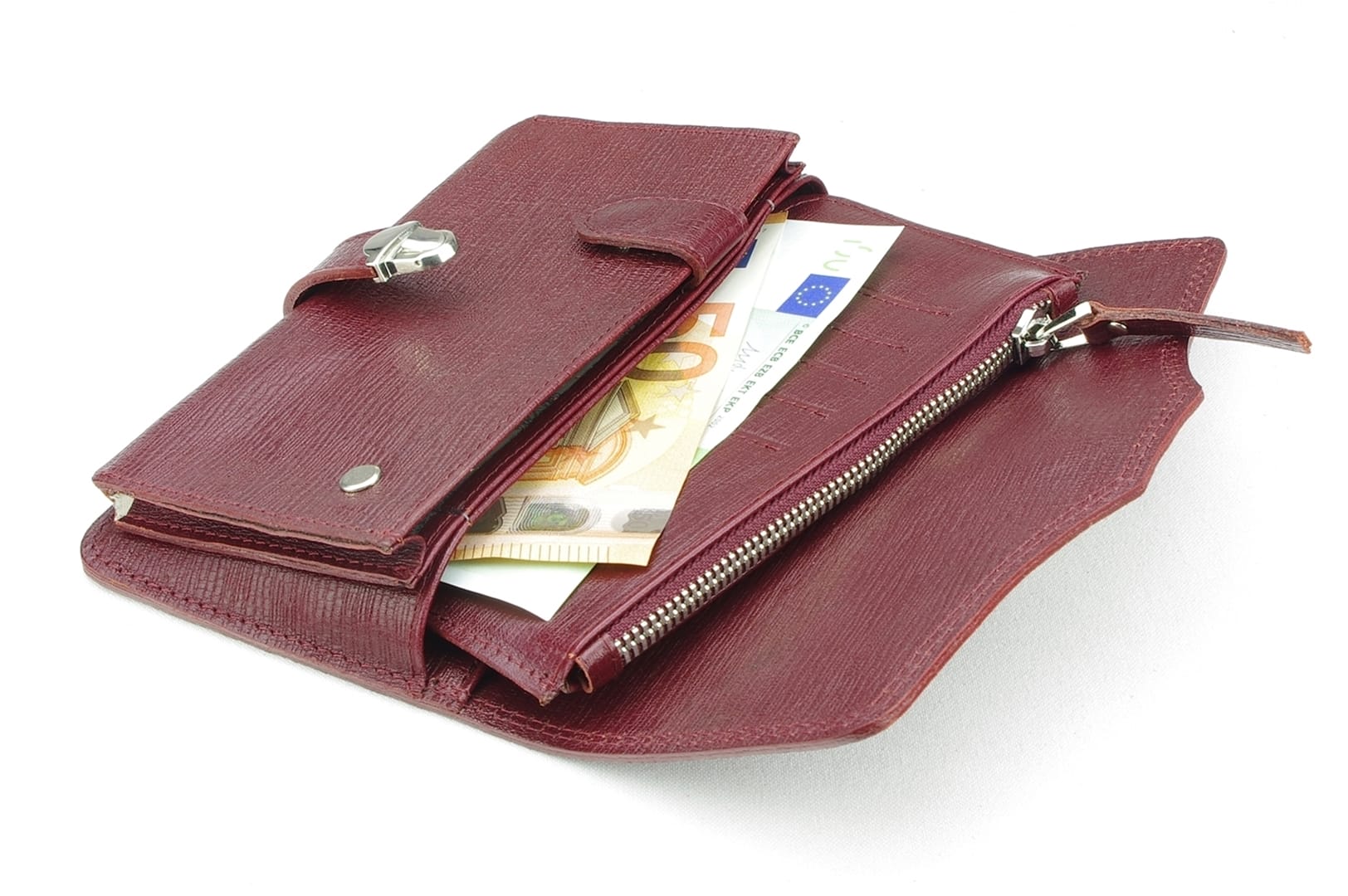 a LEATHER WALLET Model 223 EL-3-6_NIC