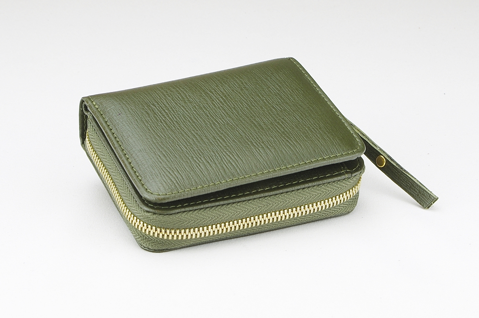 a LEATHER WALLET Model 302 EL-3-10_GL