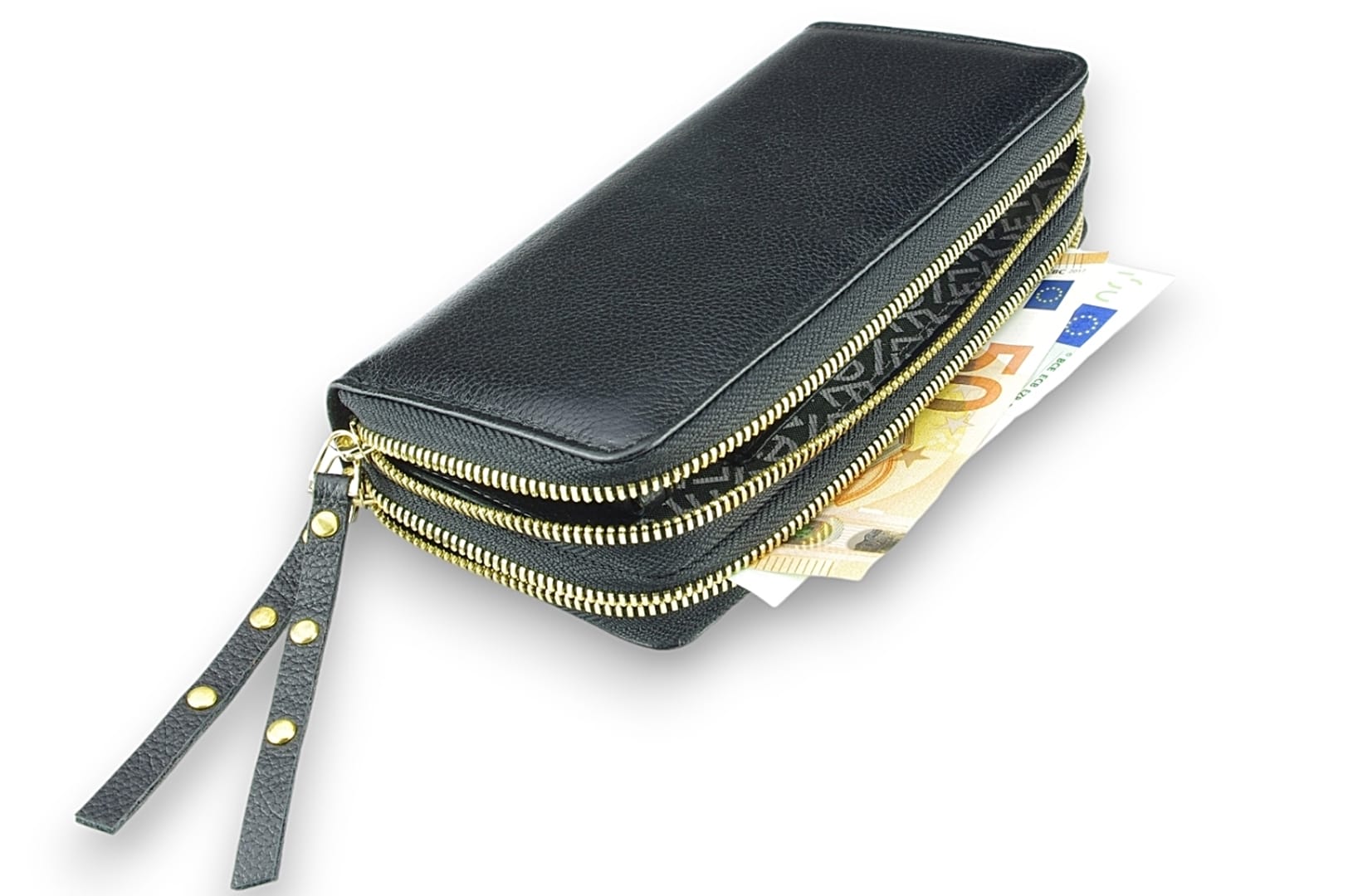 a LEATHER WALLET Model 303 EL-4-1_GL