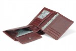 a LEATHER WALLET Model  5 EL-3-2