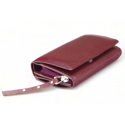 Leather wallet Model 7 EL-3-6 (left hand)