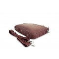 Leather satchel Model 3 EL-4-5BR