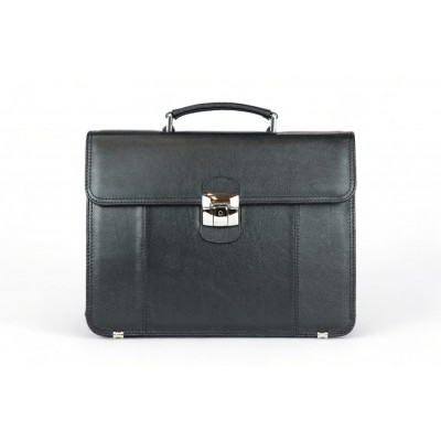 Leather briefcase Model 14 EL-4-1BR Leather briefcase Model 14 EL-4-1BR