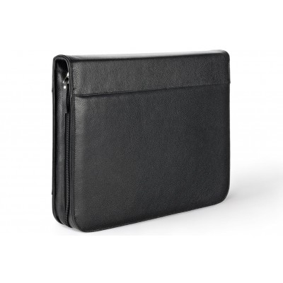 A4 size conference folder with a zipper made of genuine leather. 19 EL-4-1F A4 size conference folder with a zipper made of genuine leather. 19 EL-4-1F