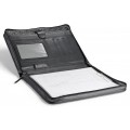 A4 size conference folder with a zipper made of genuine leather. 19R EL-4-1F
