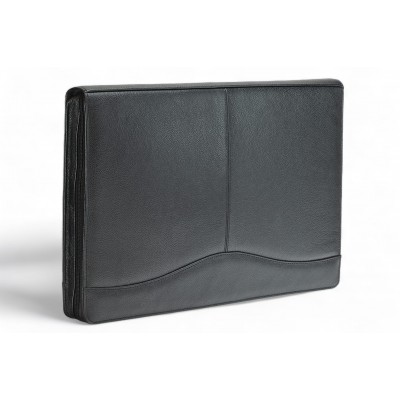A4 size conference folder with a zipper made of genuine leather. 2 EL 4-1F A4 size conference folder with a zipper made of genuine leather. 2 EL 4-1F