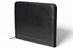 A4 zippered conference folder made of genuine leather. 26 BL-0-1F