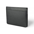 A4 size conference folder with a zipper made of genuine leather. 26BL 4-1F