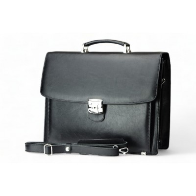 Leather briefcase Model 28 BL 0-1B Leather briefcase Model 28 BL 0-1B
