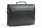 LEATHER BRIEFCASE Model A4 28 BL 0-1B