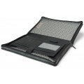A4 size conference folder with a zipper made of genuine leather. 2R EL 4-1F