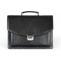 Leather briefcase Model 5 BL-0-1BR