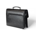 Leather briefcase Model 5 BL-0-1BR