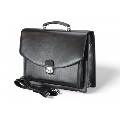 Leather briefcase Model 5 BL-0-1BR Leather briefcase Model 5 BL-0-1BR