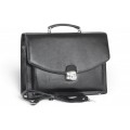 Leather briefcase Model 5 BL-0-1BR