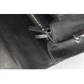 Leather briefcase Model 5 BL-0-1BR