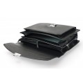 Leather briefcase Model 5 EL-4-1BR