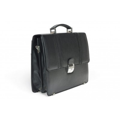 Leather briefcase Model 84 EL-4-1BR Leather briefcase Model 84 EL-4-1BR