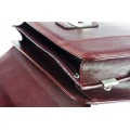 Leather briefcase Model 14 EL-3-2BR