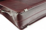 LEATHER BRIEFCASE Model A4  14 EL-3-2BR