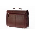 Leather briefcase Model 14 EL-3-2BR