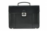 LEATHER BRIEFCASE Model A4 14 EL-4-1BR