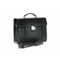 Leather briefcase Model 14 EL-4-1BR