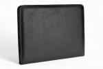 A4 zippered conference folder made of genuine leather. 26 BL-0-1F