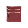 Classic leather shoulder bag. 30 EL-4-5BG_gold