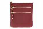 Classic leather shoulder bag. 30 EL-4-5BG_gold