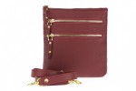 Classic leather shoulder bag. 30 EL-4-5BG_gold