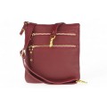 Classic leather shoulder bag. 30 EL-4-5BG_gold