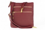 Classic leather shoulder bag. 30 EL-4-5BG_gold