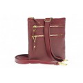 Classic leather shoulder bag. 30 EL-4-5BG_gold