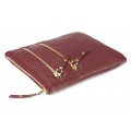 Classic leather shoulder bag. 30 EL-4-5BG_gold